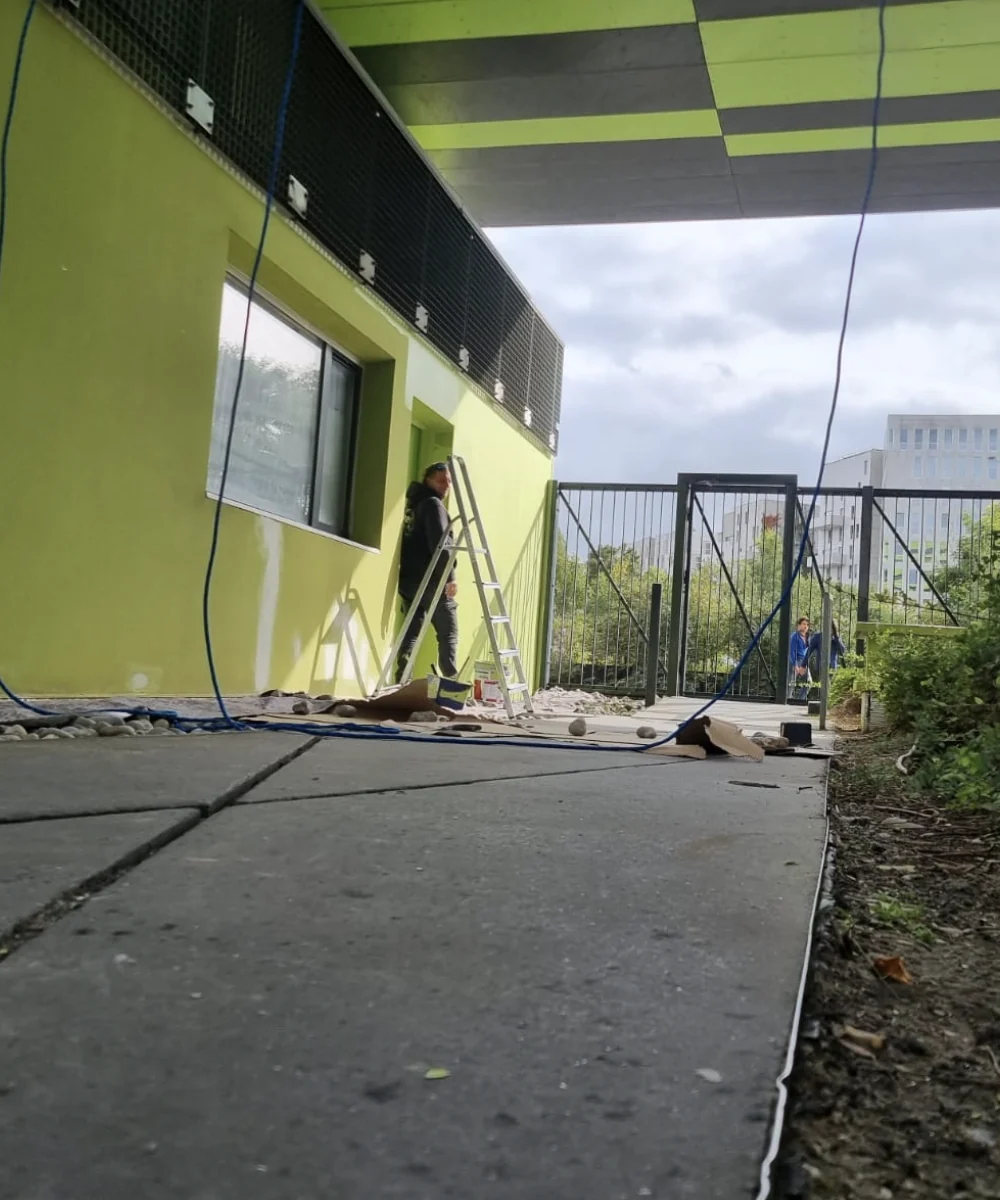 Chantier peinture — SET UP