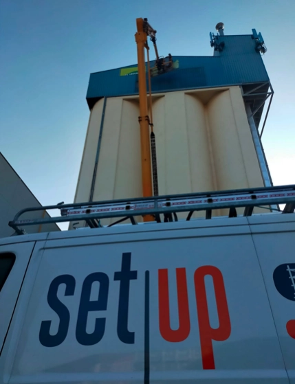 Peinture en accès difficile — SET UP